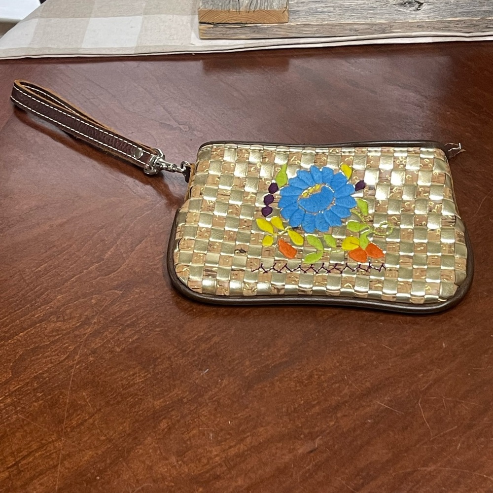 Consuela  Clutch Wristlet Bag Embroidered